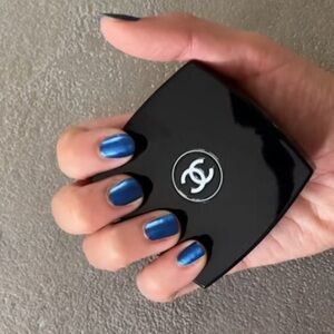 2026 Chanel Denim Collection limited edition Le Vernis Blue Nail 419 Legende
